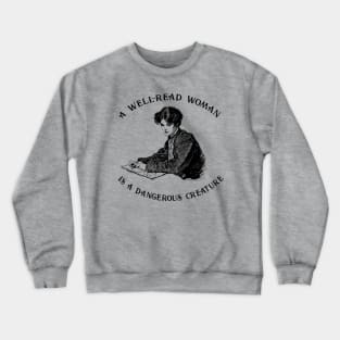 A Well-Read Woman Crewneck Sweatshirt